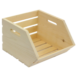 木箱厂家-JUNJI热销未完工木水果蔬菜箱存储