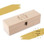 Wedding Wine Box Factory - New Designed Junji Wooden Wedding Wine Box Single Bottle