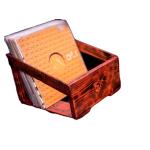 Record Storage Box Manufacturer - Handmade Rustic Box for 50 12 Inch Vinyl Records
