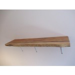 天然边架厂家-天然边紫杉Rustic实木4英尺架浮动架