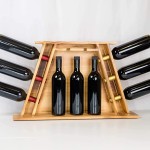 Countertop Wine Rack Supplier - Personalized Wooden Wine Rack Stemware Holder Wall Mounted