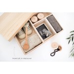 婴儿沐浴礼品盒厂家-JUNJI热销木婴儿沐浴礼品盒新生儿整理器