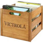 CD Display Rack Factory - Home Decor Slatted Storage Box Chalkboard Vinyl Crate