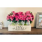 花箱厂家-JUNJI装饰木花箱婚礼礼品植物影盒