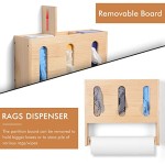 Tissue Paper Holder Supplier - JUNJI Pine Gifts Wood Napkin Box Wall Mounted Organizer