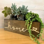 桌面装饰厂家-装饰木家居桌梅森罐人造花架