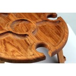 木酒桌厂家-JUNJI个性化便携折叠支架户外婚礼