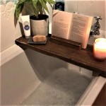 Bathtub Caddy Manufacturer - JUNJI Wood Bathtub Tray with Dowels Soap Holder Phone Stand