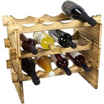 Wine Bottle Holder Factory - JUNJI Rustic Wooden Wine Bottle Decanter Holder Home Decor