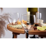 木酒桌厂家-JUNJI个性化便携折叠支架户外婚礼