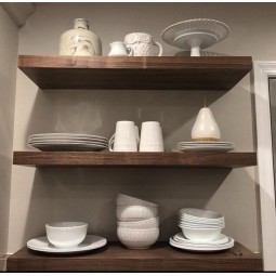 墙架厂家-浮动墙架3件套Rustic仓库架存储