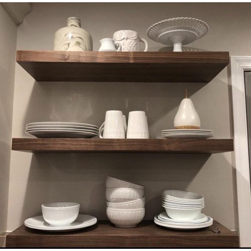 墙架厂家-浮动墙架3件套Rustic仓库架存储