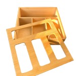 Bamboo Bag Organizer Supplier - JUNJI Ziplock Bag Storage Organizer for Kitchen Drawer