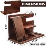 Mobile Phone Holder Factory - JUNJI Multi-Function Glasses Holder Desk Organizer Gift