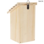 Hanging Bird House Factory - Handmade Wood Shed Birdhouse Outdoor Hanging Bird Cage