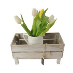 花箱厂家-JUNJI装饰木花箱婚礼礼品植物影盒