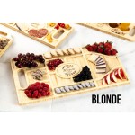 Bamboo Beer Flight Manufacturer - JUNJI Bamboo Beer Flights Charcuterie Planks Serving Tray