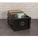 Record Storage Crate Supplier - Chalkboard Vinyl Record Storage Crate CD Crate Wooden