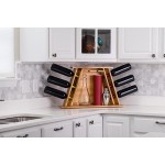 Countertop Wine Rack Supplier - Personalized Wooden Wine Rack Stemware Holder Wall Mounted