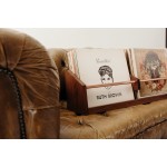 LP Crate Supplier - Handmade Rustic Rectangle Record Storage Box for Vinyl Records