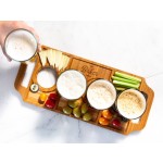 Bamboo Beer Flight Manufacturer - JUNJI Bamboo Beer Flights Charcuterie Planks Serving Tray