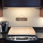 Stove Top Cover Manufacturer - Wooden Tray with Handles Kitchen Noodle Puzzle Board