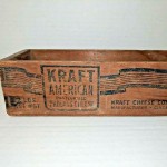 复古奶酪盒厂家-JUNJI复古奶酪木箱蓝色图形