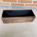 Wood Planter Boxes Supplier - JUNJI Set of 3 Handmade Powder Coated for Succulent Cactus