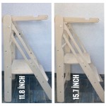 厨房助手塔厂家-可调蒙特梭利塔可折叠高度学习凳