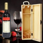 Wine Bottle Packaging Manufacturer - JUNJI Bamboo Wooden Gift Box for Wedding Christmas
