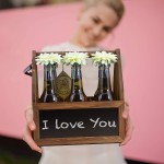 Wooden Wine Box Manufacturer - Rustic Gifts Wooden Wine Box Bottle Caddy Beer Carrier