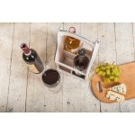 Drink Caddy Factory - JUNJI Wooden Drink Caddy for Wine Bottles Glasses Carton Packed