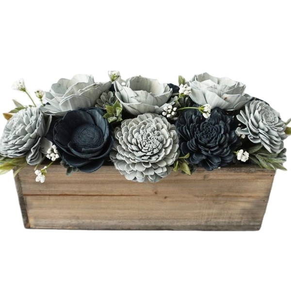 花园中心装饰厂家-JUNJI花园展示婚礼花架农舍箱