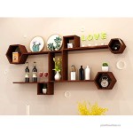 挂柜厂家-电视背景墙装饰书架实木隔断