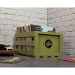 Record Storage Crate Supplier - Chalkboard Vinyl Record Storage Crate CD Crate Wooden