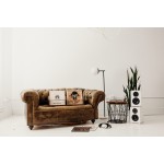 LP Crate Supplier - Handmade Rustic Rectangle Record Storage Box for Vinyl Records