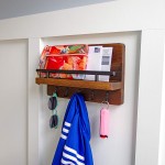 钥匙架厂家-JUNJI钥匙架邮件架木墙整理器架Rustic