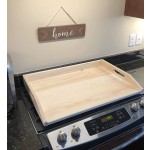 Stove Top Cover Manufacturer - Wooden Tray with Handles Kitchen Noodle Puzzle Board