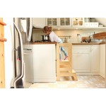 可调阶梯凳厂家-儿童厨房木助手凳幼儿学习塔