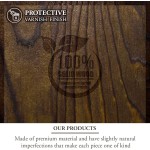 Bed Storage Box Manufacturer - Rustic Burnt Wood Box with Rope Handles Underbed Organizer