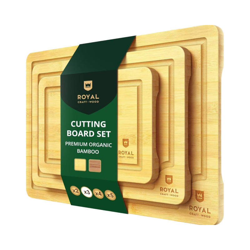 Cutting Boards Manufacturer - Set Wooden Bamboo Boards Kitchen Gadgets Meal Prep Serving