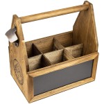 Wooden Wine Box Manufacturer - Rustic Gifts Wooden Wine Box Bottle Caddy Beer Carrier