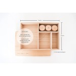 婴儿沐浴礼品盒厂家-JUNJI热销木婴儿沐浴礼品盒新生儿整理器