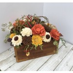 木种植箱厂家-JUNJI烧木布置草药盒家居装饰花架