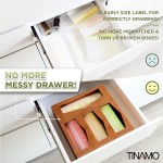 Ziplock Bag Organizer Manufacturer - JUNJI Wood Food Storage Bag Holder for Kitchen Drawer