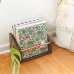 LP Crate Supplier - Handmade Rustic Rectangle Record Storage Box for Vinyl Records