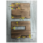 Phone Holder Factory - Wood Organize Phone Holder Smartphones Watch Holder Docking Station