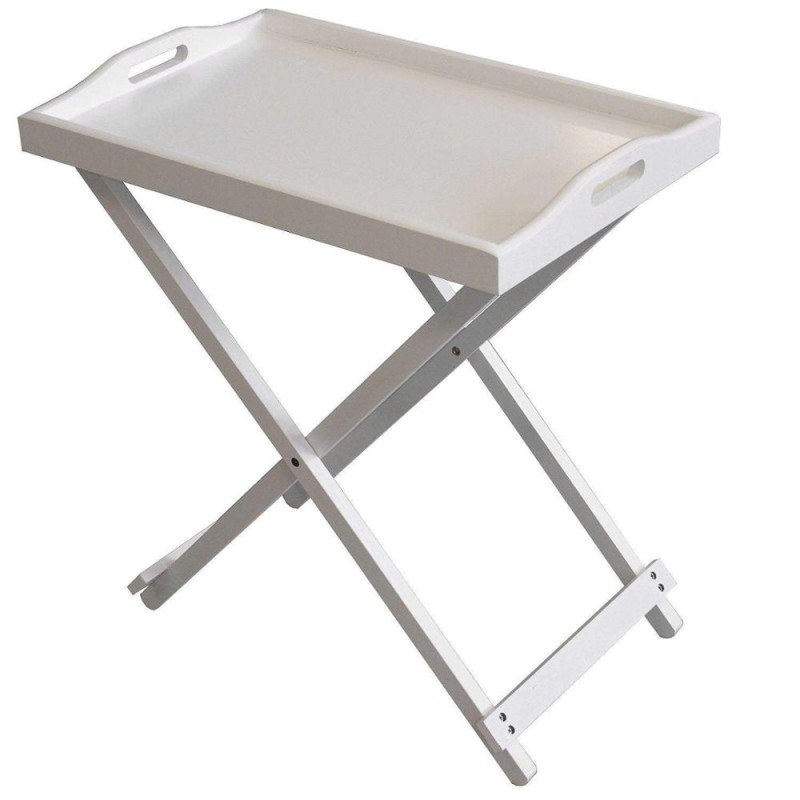 木咖啡托盘厂家-乡村 rustic木折叠户外服务笔记本电脑桌