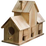 美国风鸟屋厂家-鸟屋挂户外巢箱手绘Rustic