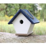 Hanging Bird House Factory - Handmade Wood Shed Birdhouse Outdoor Hanging Bird Cage
